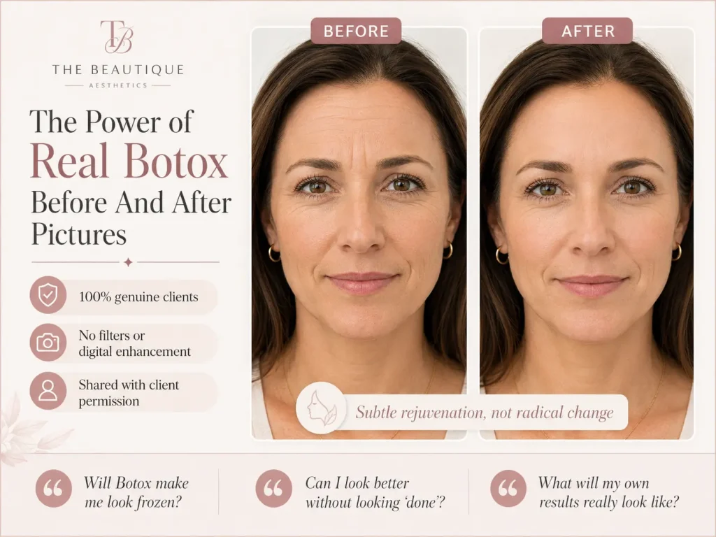 Botox before and after pictures The Beautique