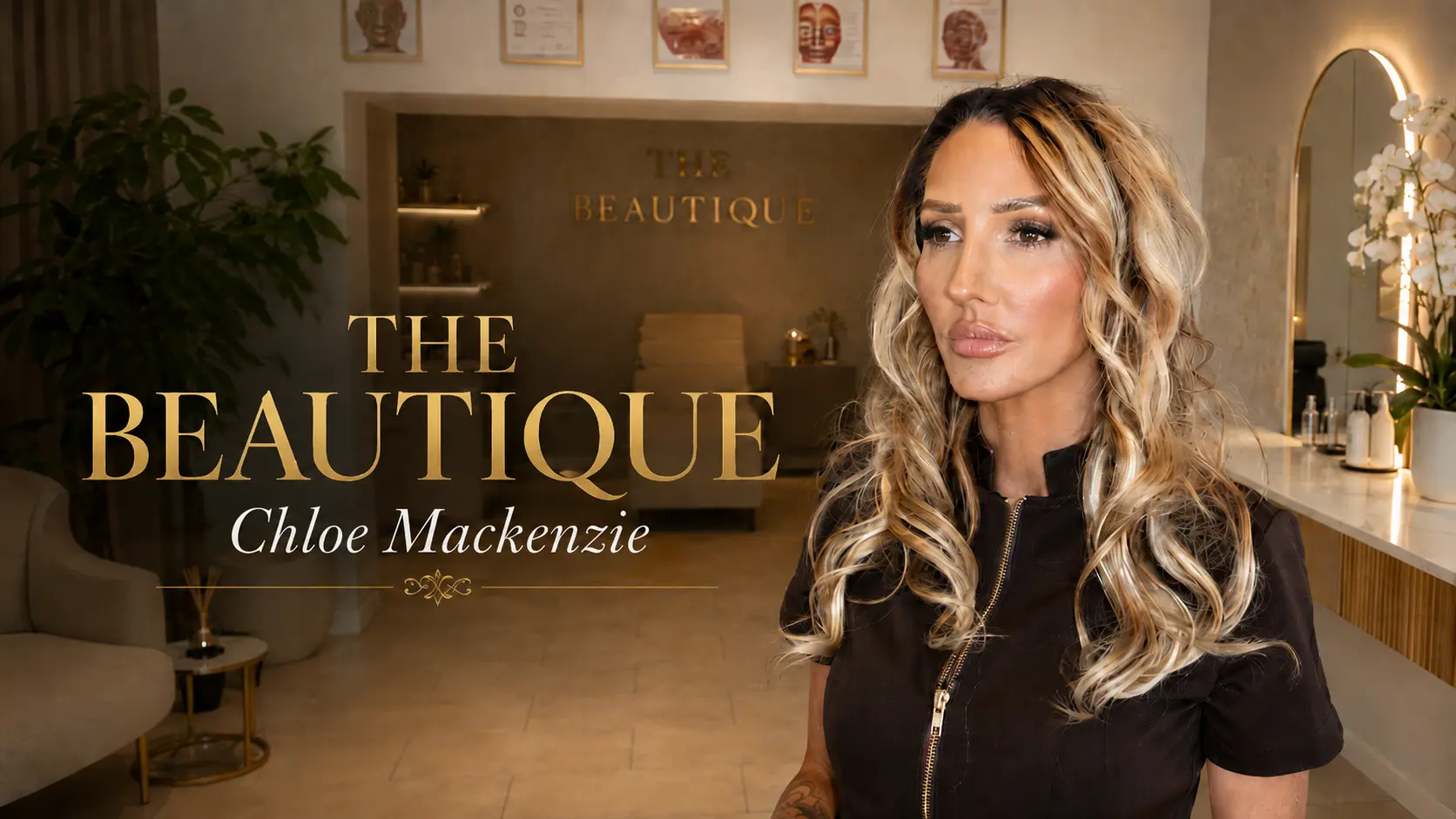 Chloe Mackenzie welcoming clients at The Beautique in West Runton near Cromer