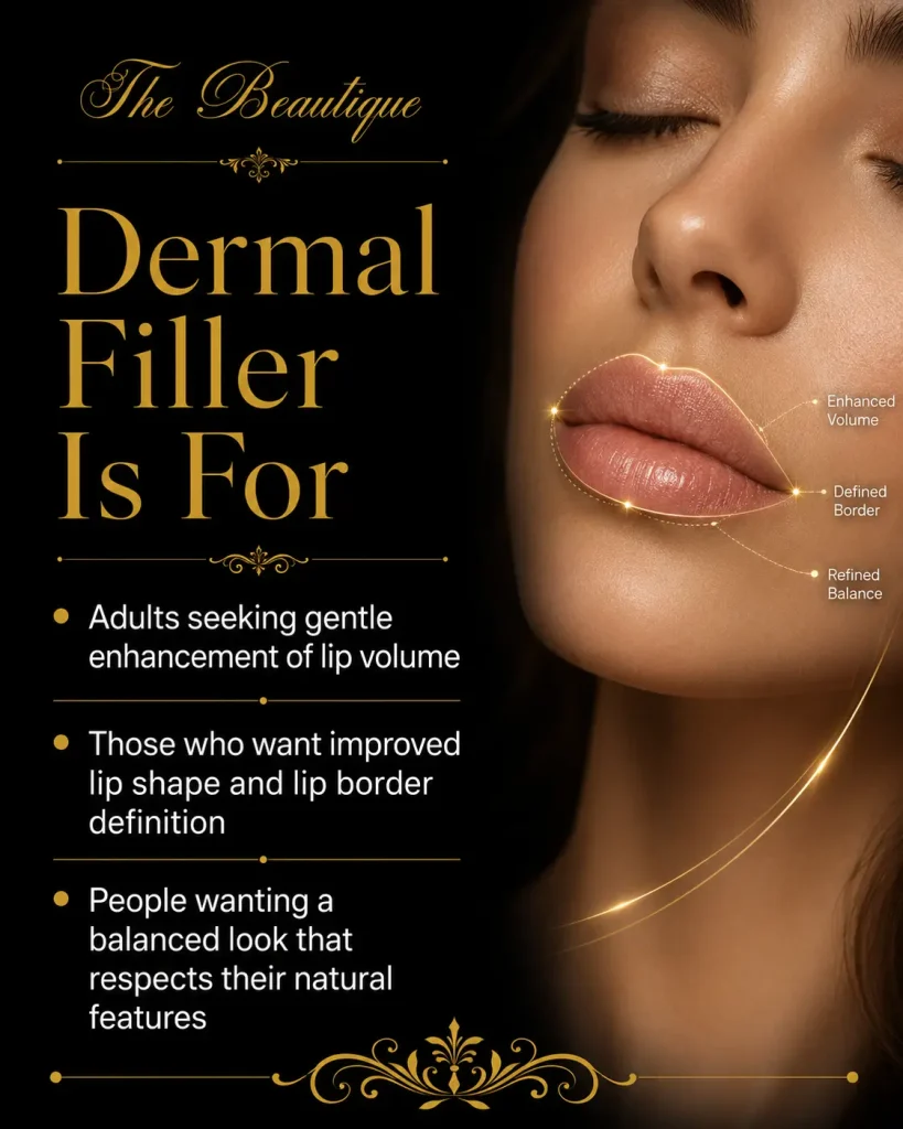 Lip Dermal Filler is for...