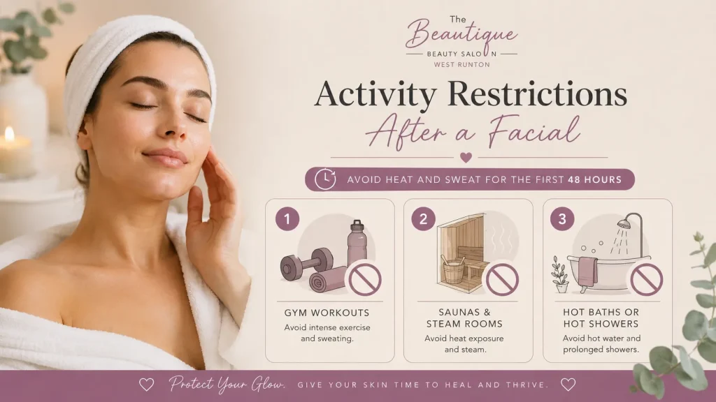 Post facial care tips