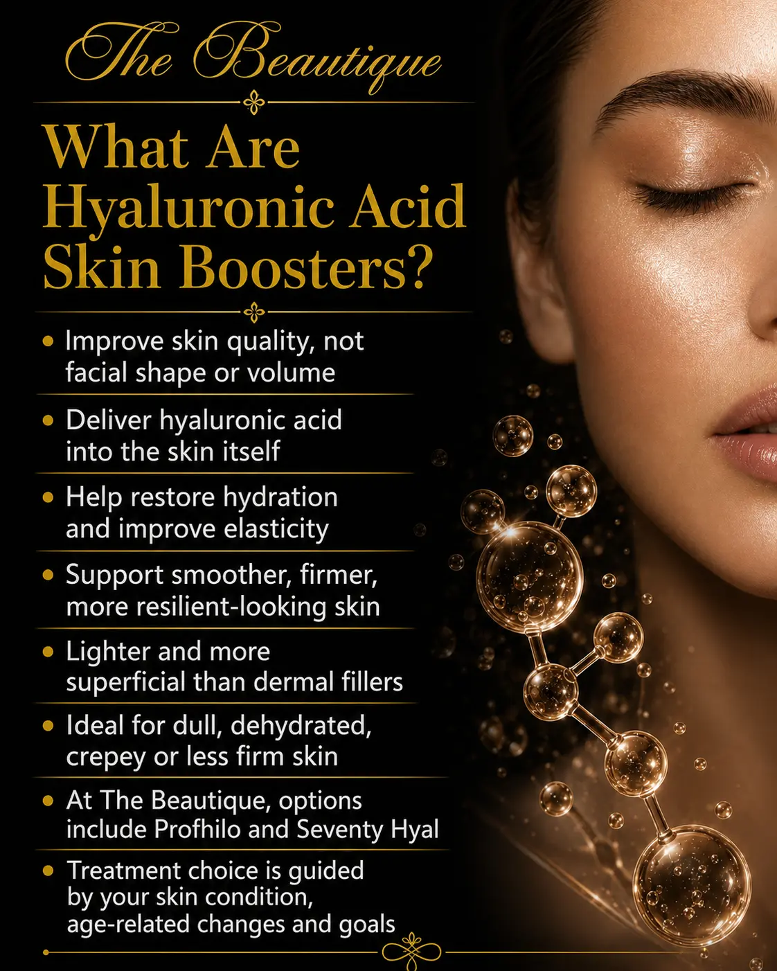 What are Hyaluronic Skin Boosters