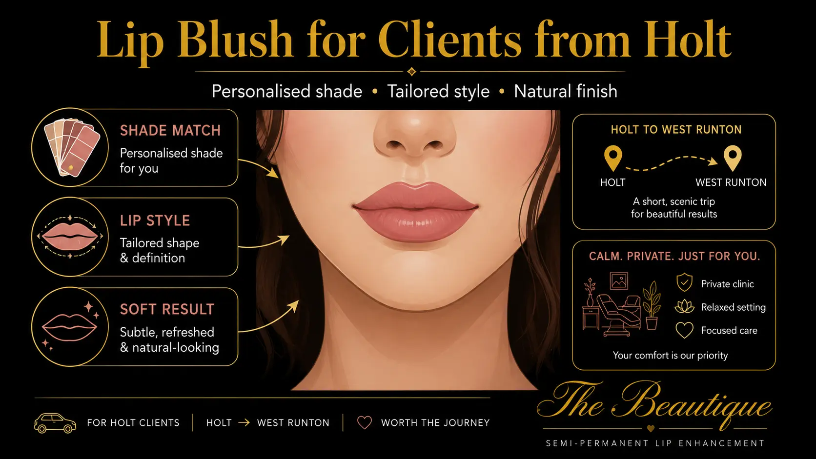 Lip Blush for clients from Holt
